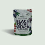 Enjoy Yanni's Black Olive Snack with Fruits. Keto & Paleo friendly, low salt, no preservatives. A delicious and healthy 30g snack for on-the-go.